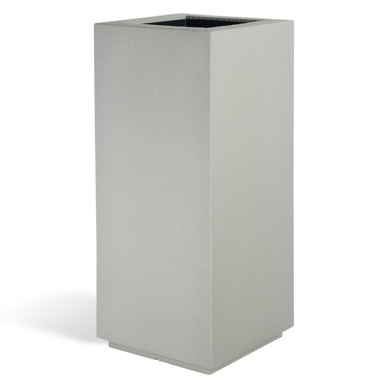 Kensington Tall Planter, Concrete Gray