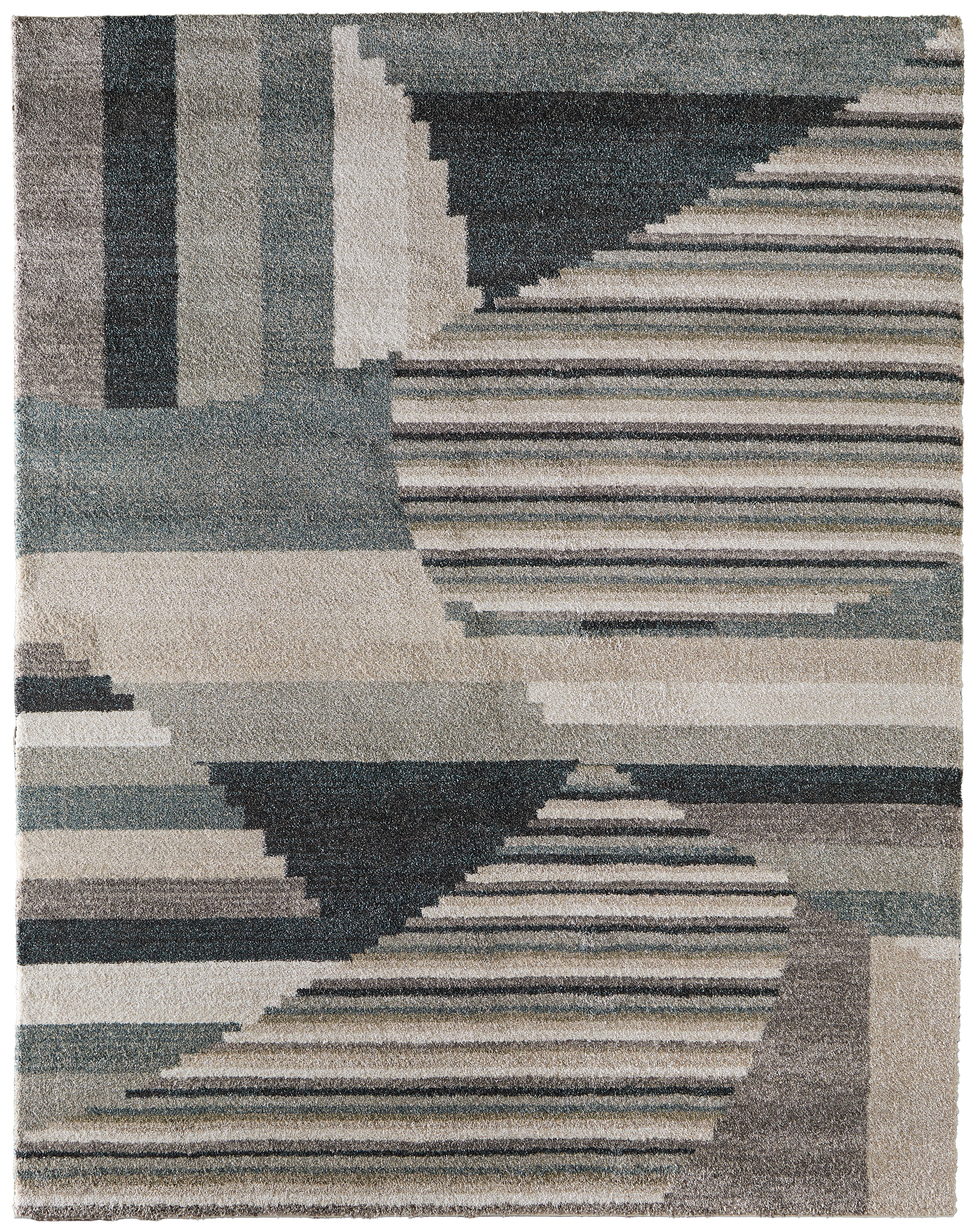 Room Envy Richmond Modern Abstract Ivory Area Rug | Wayfair