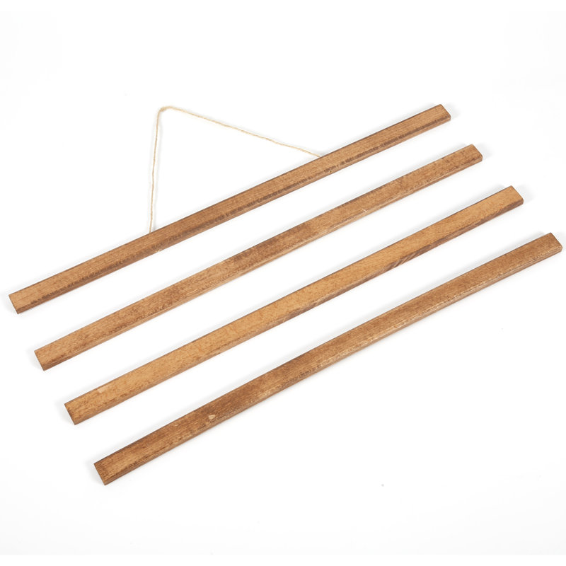 Cadre simple, 36", Bois foncé