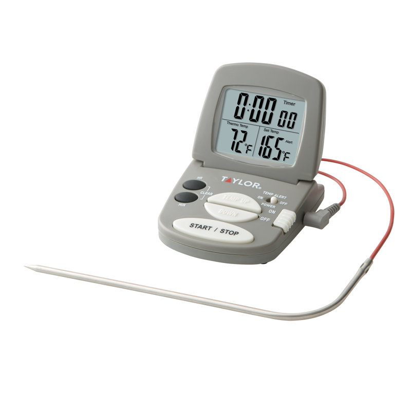 Taylor Classic Digital Timer and Meat Thermometer