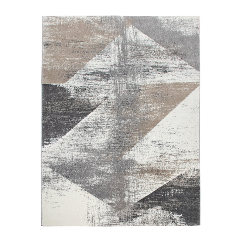 Colley Abstract Indoor Rug, Rectangle 2' x 3'3"