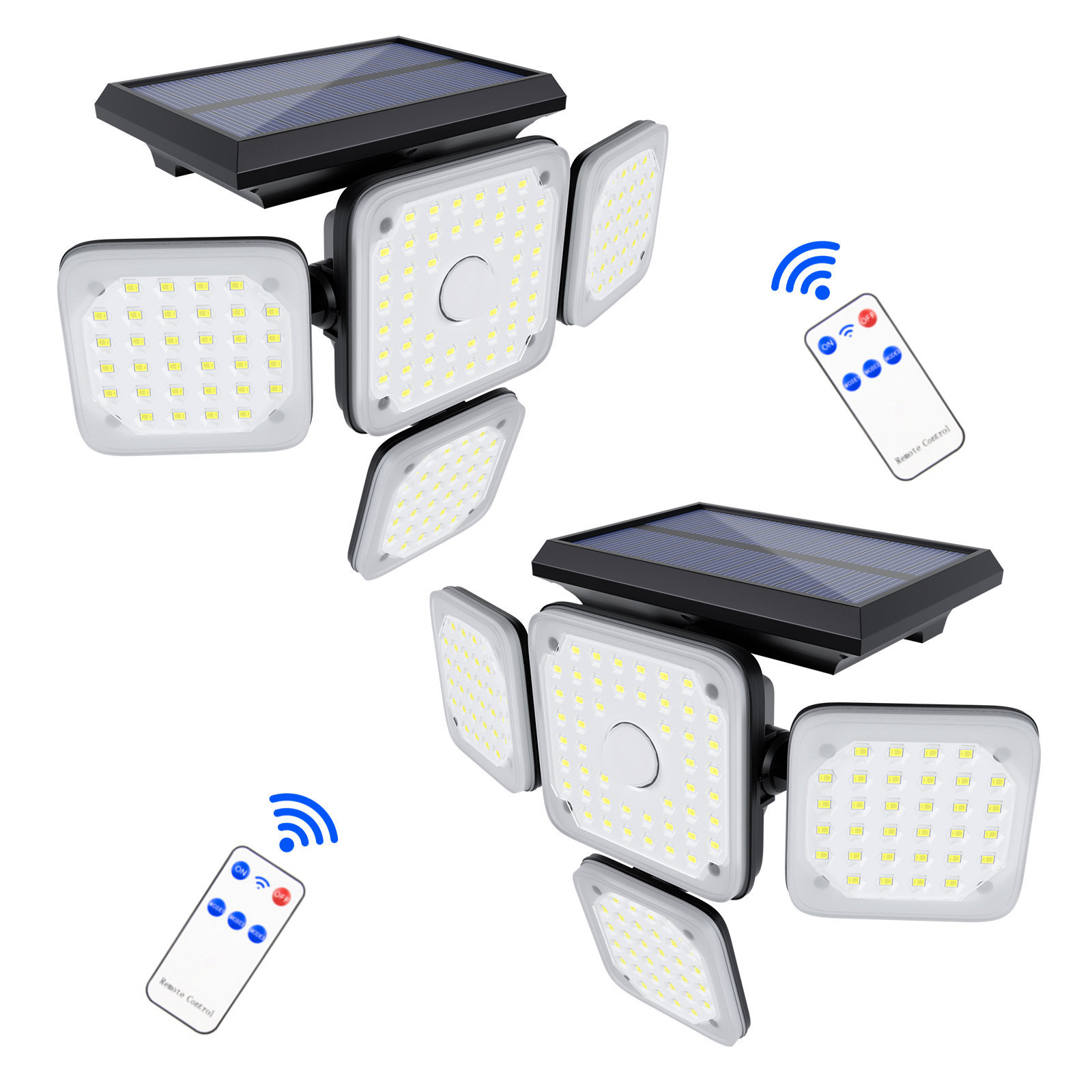 Motion Activated Outdoor Led Night Light - Set of 3 - Battery Operated