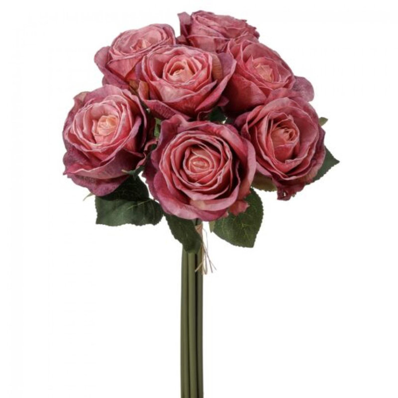 Ensemble de fleurs artificielles Mauve