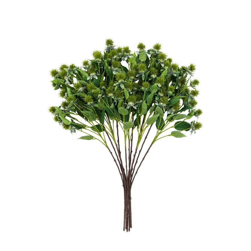 Faux Stem Thistle Green 790mm (12pk)