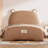 Twin Size Upholstered Platform Bed With Bear-Shaped Headboard And Footboard-919418211