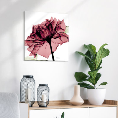 «Chianti Rose I» par Albert Koetsier, reproduction de photo sur verre