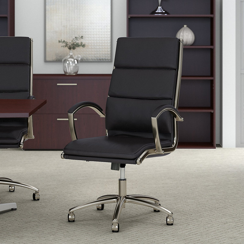 Somerset Vinyl Task Chair, Black