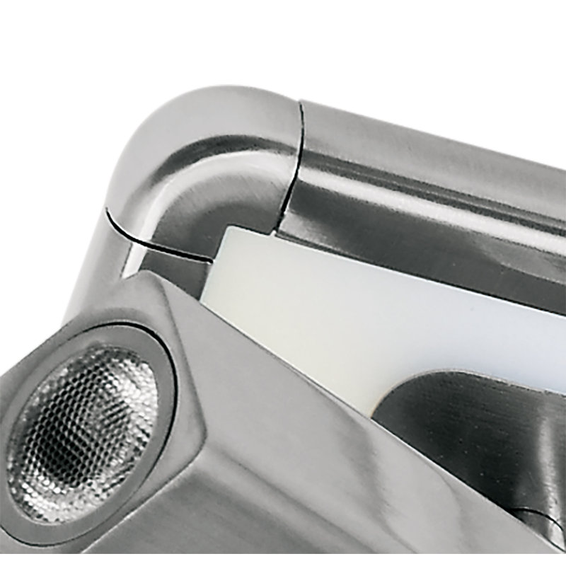 Tyrion LED Flush Mount, Satin Nickel