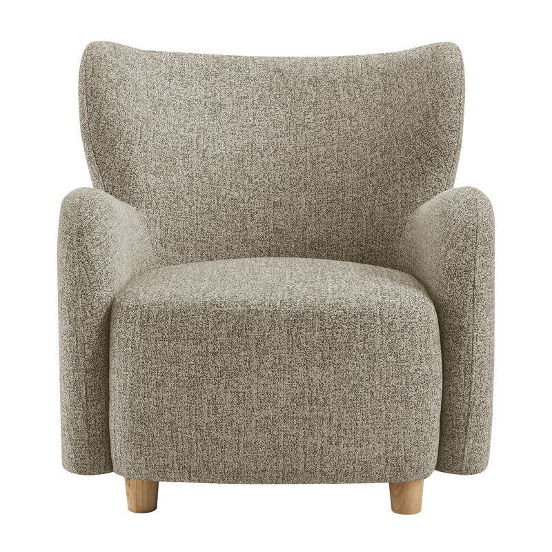 Lannion Fabric Accent Arm Chair, Green