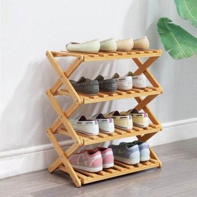 8 Pair Shoe Rack