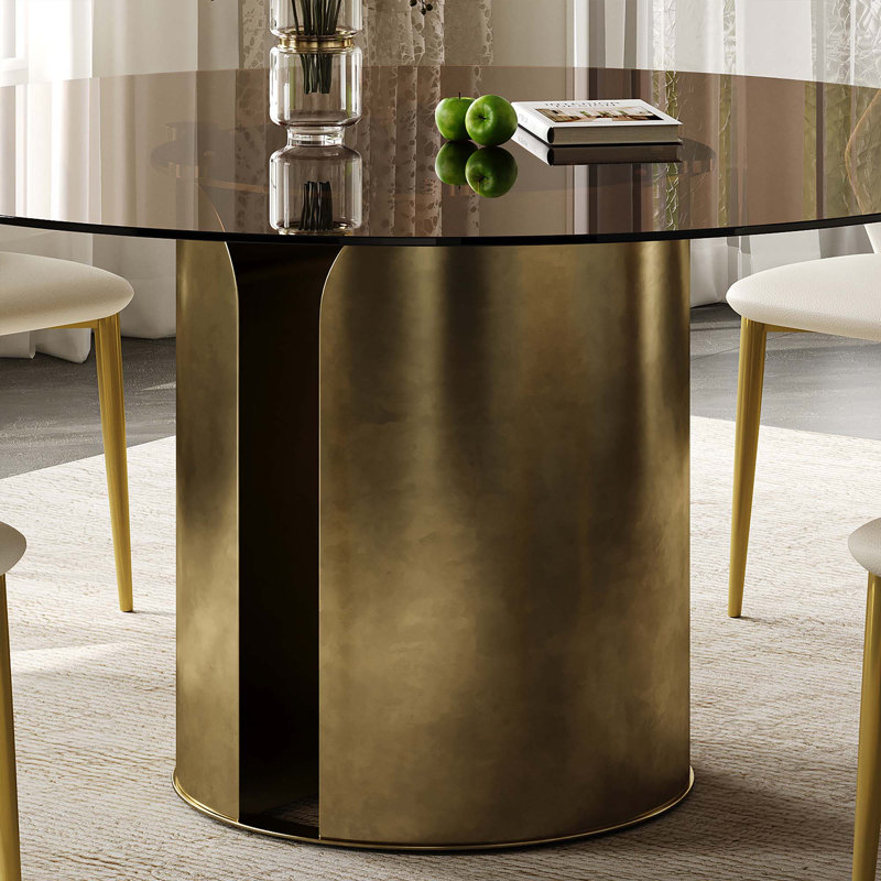 59-Inch Round Dining Table