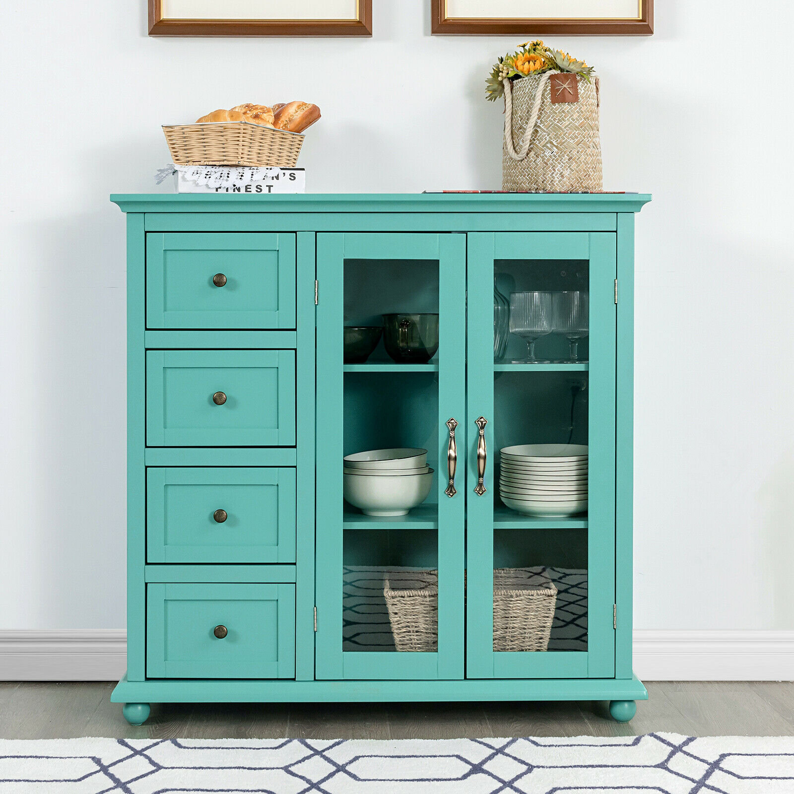 Charlton Home® Kitchen Buffet Sideboard Table Wayfair Canada