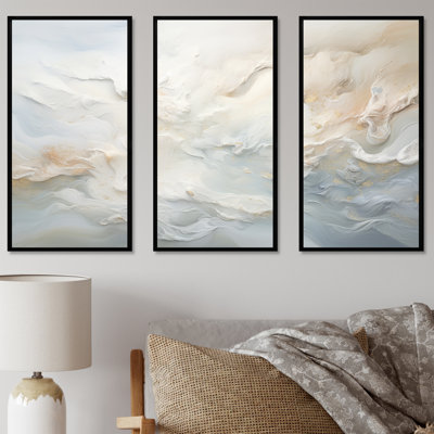 Ensemble de salon Clouds Charm liquide Art II - Clouds Wall Art