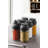 Dilesh Tabletop Spice Jar & Rack Set