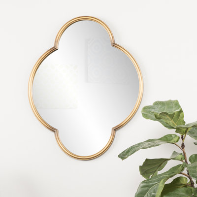 Colverdale Metal P-Shaped Mirror
