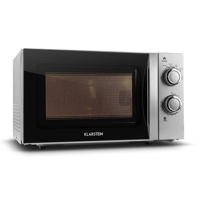 Klarstein 45cm 20m³ L 700W - Watt Countertop Microwave