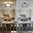 Semi Flush Mount Ceiling Light, Drum Ceiling Light With Metal Shade, 12.2" Modern Close To Ceiling Lights For Bedroom, Kitchen, Hallway And Entryway-116098765