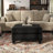 Luka Square Chenille Storage Ottoman-17537745