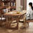 Brown Rectangular Solid Wood Desks-108741456