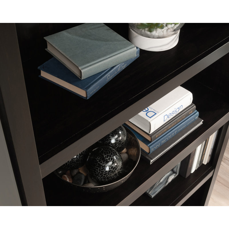 Brunoy 5 Shelf Bookcase Mo 3A, Estate Black