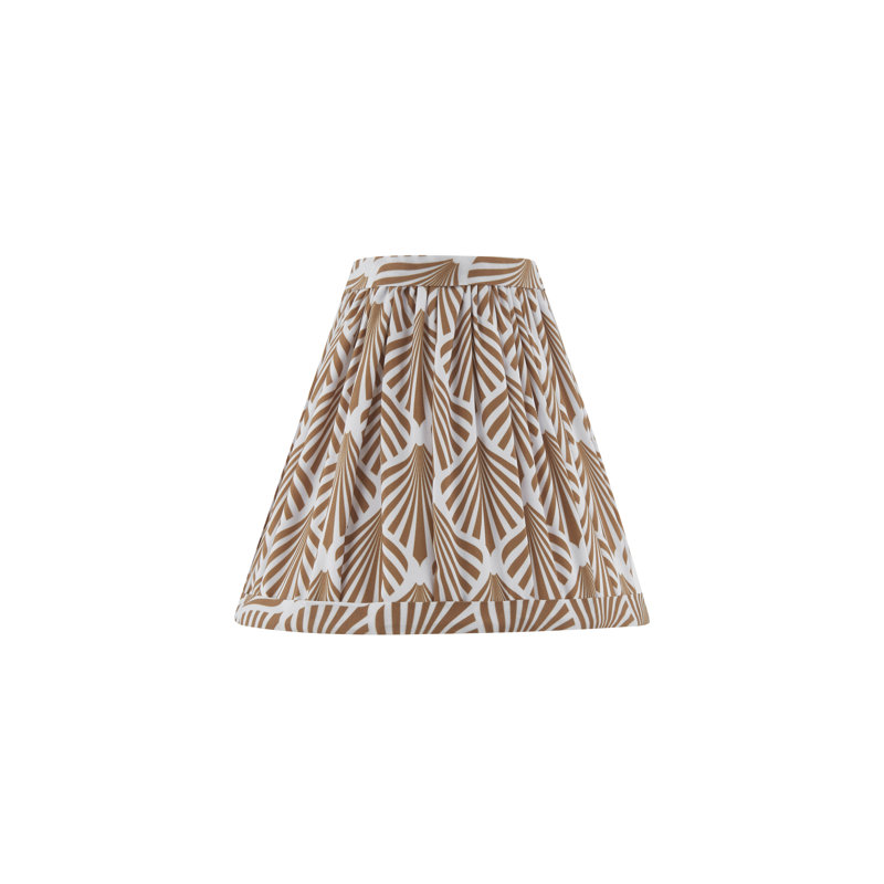 Pleated Print Mini Lampshade