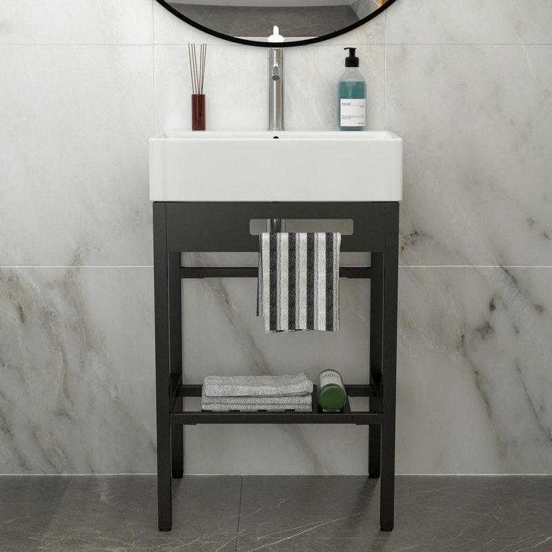 Meuble-lavabo simple 24 po avec lavabo