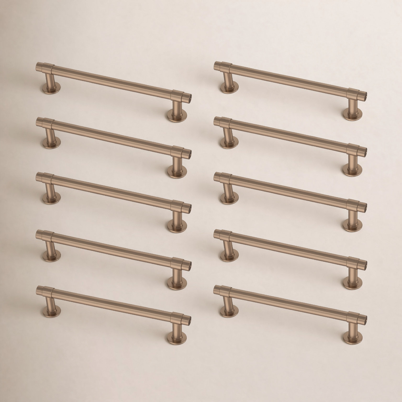 Francisco Bar Cabinet Pull, Champagne Bronze, 5.06"