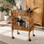 Cread Solid Wood Bar Cart
