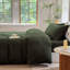 Ensemble de housse de couette rayé 100% coton délavé DONEUS-113054928-120141889
