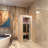 Single Person Hemlock Bluetooth Compatible Low EMF FAR Infrared Sauna for Indoor Use-107962512