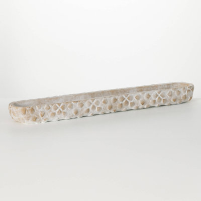 Sullivans Shell Planter 3.5"H; Cream