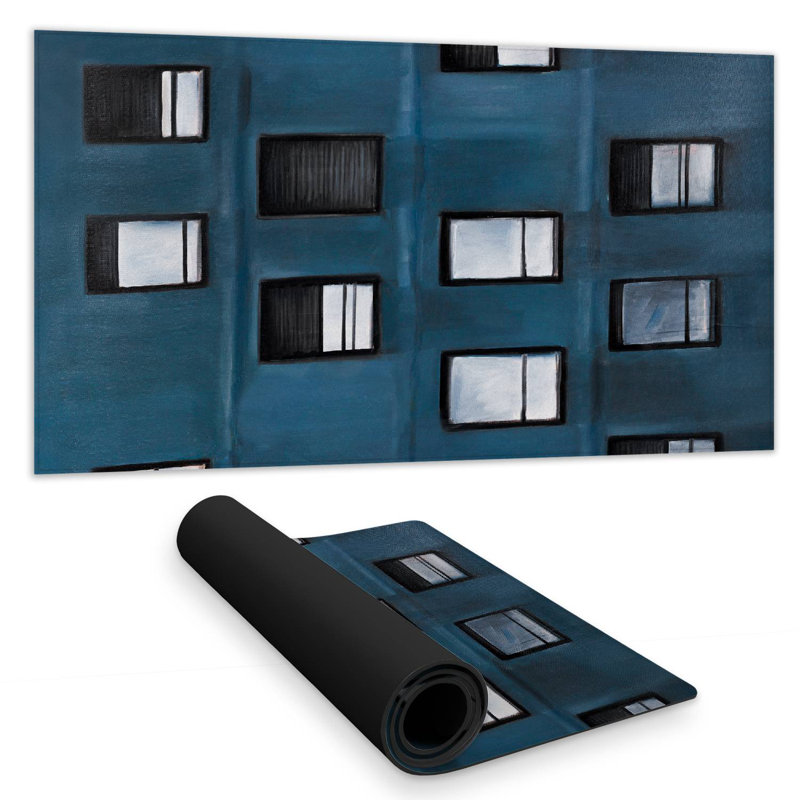 Urban building - 15.75"x31.50" Desk mat