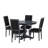 Burnley 4 - Person Pedestal Dining Set-1714629006-1714629005-1714629007