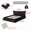 Lit plateforme tapissier en velours-1858302595-1858302593