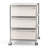 3 Drawer Steel Filing Cabinet With Wheels 24''H X 16.3''W X 20.5''D (1 Set)-1105637351