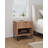 Dumbo 20" Fluted Nightstand In Golden Brown  (Only Nightstand)-362834083