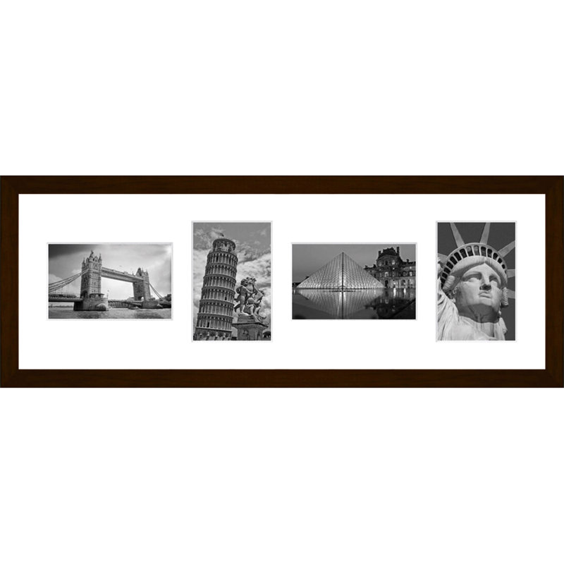 Kolson Collage Picture Frame, Dark Brown