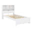 Platform Bed With Bookcase Headboard-1152947437