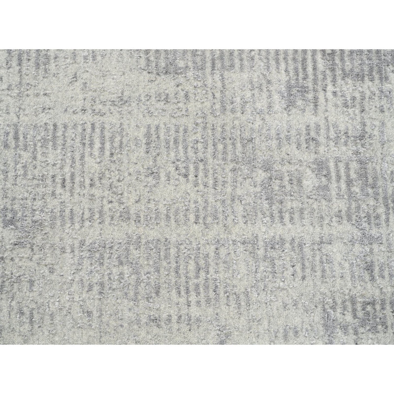 Tapis de style oriental en jacquard tissé à la main en laine et en soie tissé à la main 6 pi x 6 pi 7C74B2A84C5B497BBB8AC7D929931646