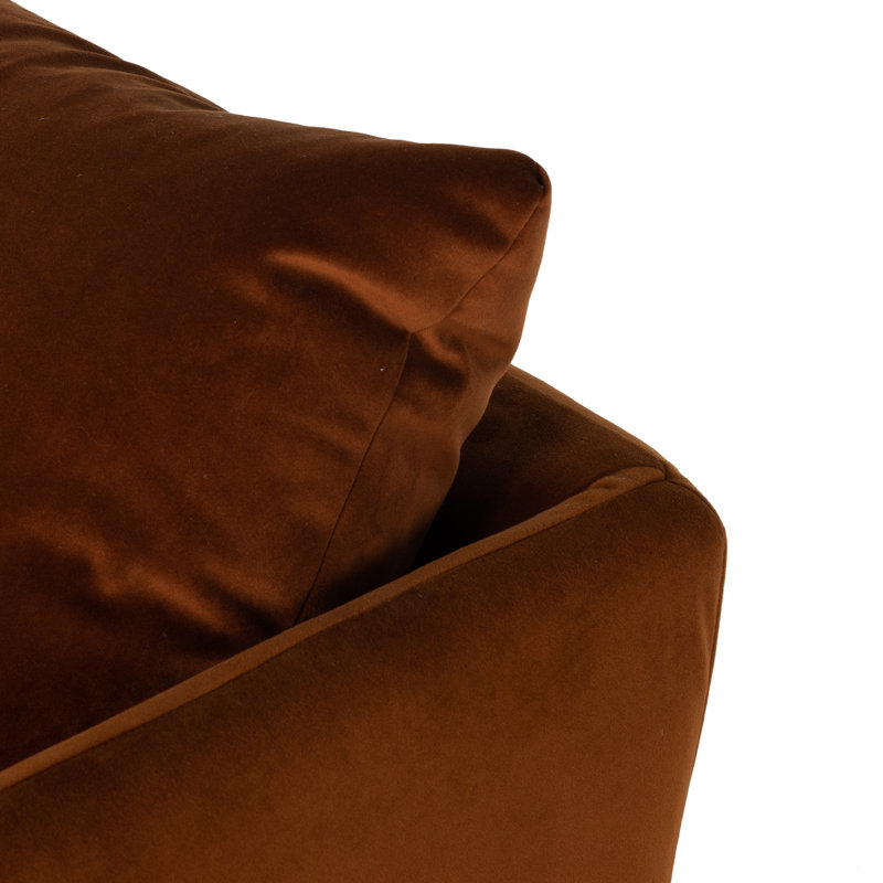 Whittaker Swivel Barrel Chair, Orange