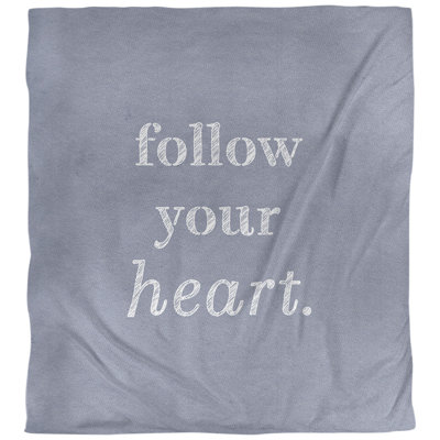 Housse de couette simple suivre votre citation cardiaque