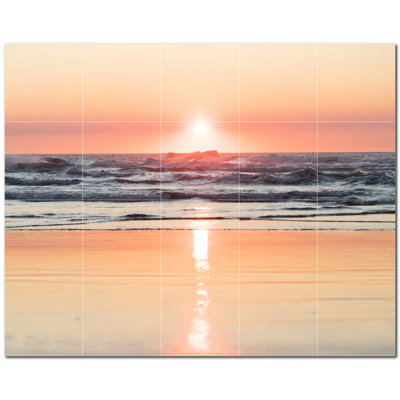 Panneau décoratif en céramique satinée 12 po x 12 po