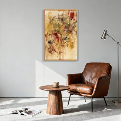Ensemble d'une toile abstraite