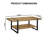Maika Rectangular Mango Wood-look Coffee Table