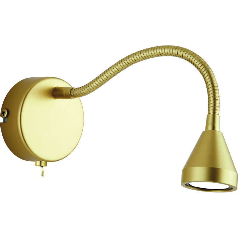 Jent 1-Light Spotlight, Gold