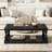 Coffee Table with Floor Shelf-1880603234