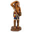Statue d'amérindien cigare