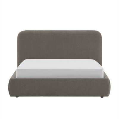 Lit plateforme tapissier Bella