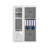 Samual 3-Tier Open Shelf Bookcase, Bookshelf, Storage Organizer, with Storage Bins-1088804833