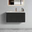 U057-Etna30w-308 Ensemble de meuble-lavabo flottant rayé noir brossé 30 po avec lavabo en céramique Etna, lavabo de salle de bain 1 pièce sans drain, pré-assemblé-668253368